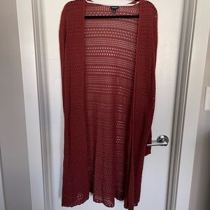 Torrid Crochet Duster